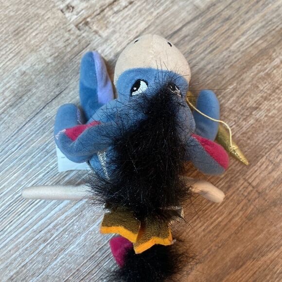 Disney Store Cupid Eeyore Valentines Day Bean Bag Plush Winnie the Pooh 9" - Picture 5 of 11